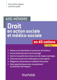 Produktbild: Aide-m&eacute;moire - Le Droit en action sociale et m&eacute;dico-sociale - 3e &eacute;d.