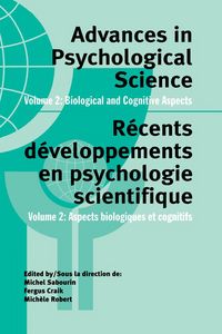 Produktbild: Advances in Psychological Science, Volume 2