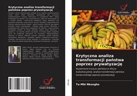 Produktbild: Krytyczna analiza transformacji pa&iquest;stwa poprzez prywatyzacj&iquest;