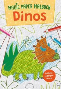 Produktbild: Magic Paper Malbuch - Dinos
