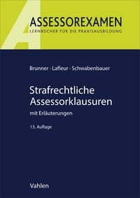 Produktbild: Strafrechtliche Assessorklausuren