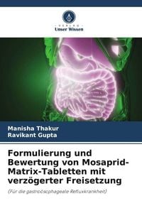 Produktbild: Formulierung und Bewertung von Mosaprid-Matrix-Tabletten mit verz&ouml;gerter Freisetzung