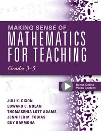 Produktbild: Making Sense of Mathematics for Teaching, Grades 3-5