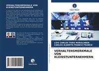 Produktbild: Verhaltensmerkmale von Kleinstunternehmern