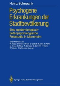 Produktbild: Psychogene Erkrankungen der Stadtbev&ouml;lkerung