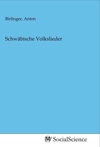 Produktbild: Schw&auml;bische Volkslieder
