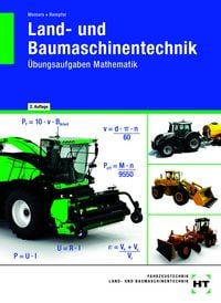 Produktbild: Land- und Baumaschinentechnik &Uuml;bungsaufgaben Mathematik
