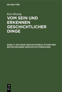Produktbild: Das neue Geschichtsbild im Sinn der entwickelnden Geschichtsforschung