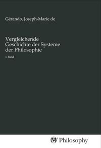 Produktbild: Vergleichende Geschichte der Systeme der Philosophie