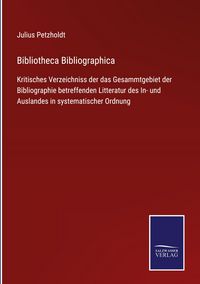 Produktbild: Bibliotheca Bibliographica