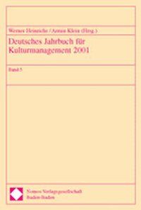Produktbild: Deutsches Jahrbuch f&uuml;r Kulturmanagement 2001