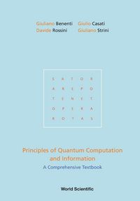 Produktbild: PRINCIPLES OF QUANTUM COMPUTATION AND INFORMATION