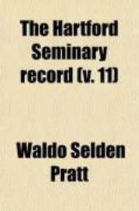 Produktbild: The Hartford Seminary Record (Volume 11)