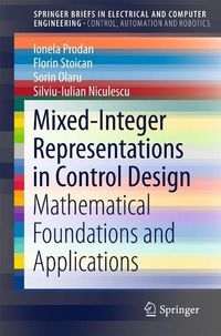 Produktbild: Mixed-Integer Representations in Control Design