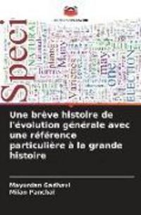Produktbild: Une br&egrave;ve histoire de l'&eacute;volution g&eacute;n&eacute;rale avec une r&eacute;f&eacute;rence particuli&egrave;re &agrave; la grande histoire