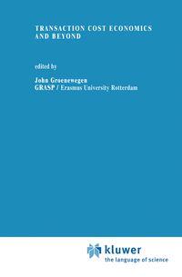 Produktbild: Transaction Cost Economics and Beyond