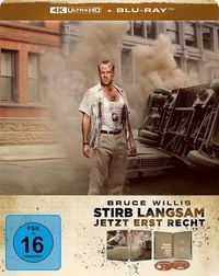 Produktbild: Stirb langsam 3 - Jetzt erst recht - Steelbook - Limited Edition (4K Ultra HD) (+ Blu-ray)