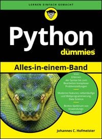 Produktbild: Python Alles-in-einem-Band für Dummies
