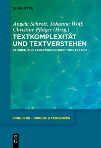 Produktbild: Textkomplexit&auml;t und Textverstehen