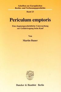 Produktbild: Periculum emptoris.