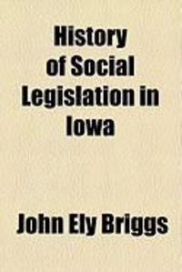 Produktbild: History of Social Legislation in Iowa