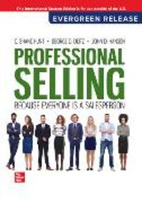 Produktbild: Deitz, G: Professional Selling: 2024 Release ISE