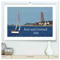 Produktbild: Kiel und Umland (hochwertiger Premium Wandkalender 2026 DIN A2 quer), Kunstdruck in Hochglanz