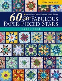 Produktbild: 60 Fabulous Paper-Pieced Stars, 2nd Edition