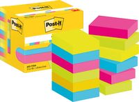 Produktbild: Post-it&reg; Haftnotizen Spenderbox Energetic Collection, 51 x 38 mm 12 St&uuml;ck