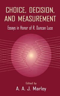 Produktbild: Choice, Decision, and Measurement
