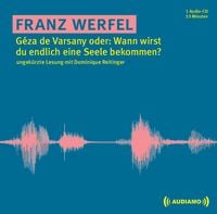 Produktbild: G&eacute;za de Varsany oder: Wann wirst du endlich eine Seele bekommen?