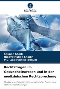 Produktbild: Rechtsfragen im Gesundheitswesen und in der medizinischen Rechtsprechung