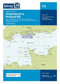 Produktbild: C4 Christchurch to Portland Bill, Imray Chart