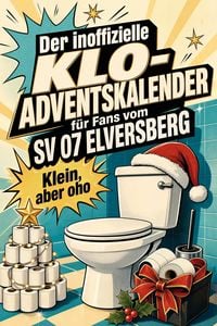 Produktbild: Der inoffizielle Klo-Adventskalender f&uuml;r Fans vom SV 07 Elversberg