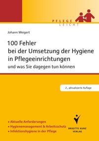 Produktbild: 100 Fehler bei der Umsetzung der Hygiene in Pflegeeinrichtungen