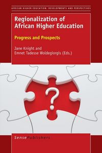 Produktbild: Regionalization of African Higher Education