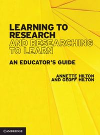 Produktbild: Learning to Research and Researching to Learn