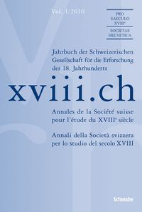 Produktbild: xviii.ch Vol. 1/2010