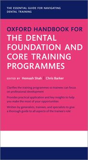Produktbild: Oxford Handbook for the Dental Foundation and Core Training Programmes