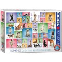 Produktbild: Puzzle 1000 Teile - Yoga Dogs