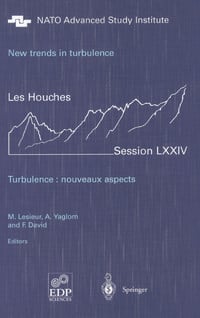 Produktbild: New trends in turbulence. Turbulence: nouveaux aspects