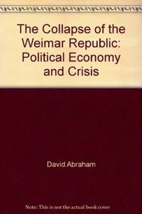 Produktbild: Collapse of the Weimar Republic