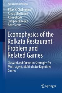 Produktbild: Econophysics of the Kolkata Restaurant Problem and Related Games