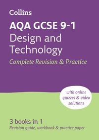 Produktbild: AQA GCSE 9-1 Design & Technology Complete Revision & Practice