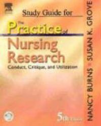 Produktbild: Study Guide for the Practice of Nursing Research: Conduct, Critique, & Utilization