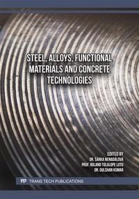 Produktbild: Steel, Alloys, Functional Materials and Concrete Technologies