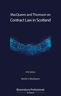 Produktbild: Macqueen, H: Macqueen and Thomson Contract Law in Scotland