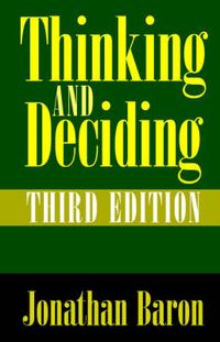 Produktbild: Thinking and Deciding