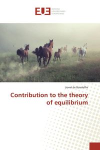 Produktbild: Contribution to the theory of equilibrium