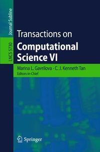 Produktbild: Transactions on Computational Science VI